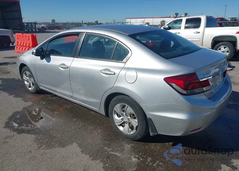 2015 Honda Civic Lx из США, поврежденный, VIN 19XFB2F59FE095029